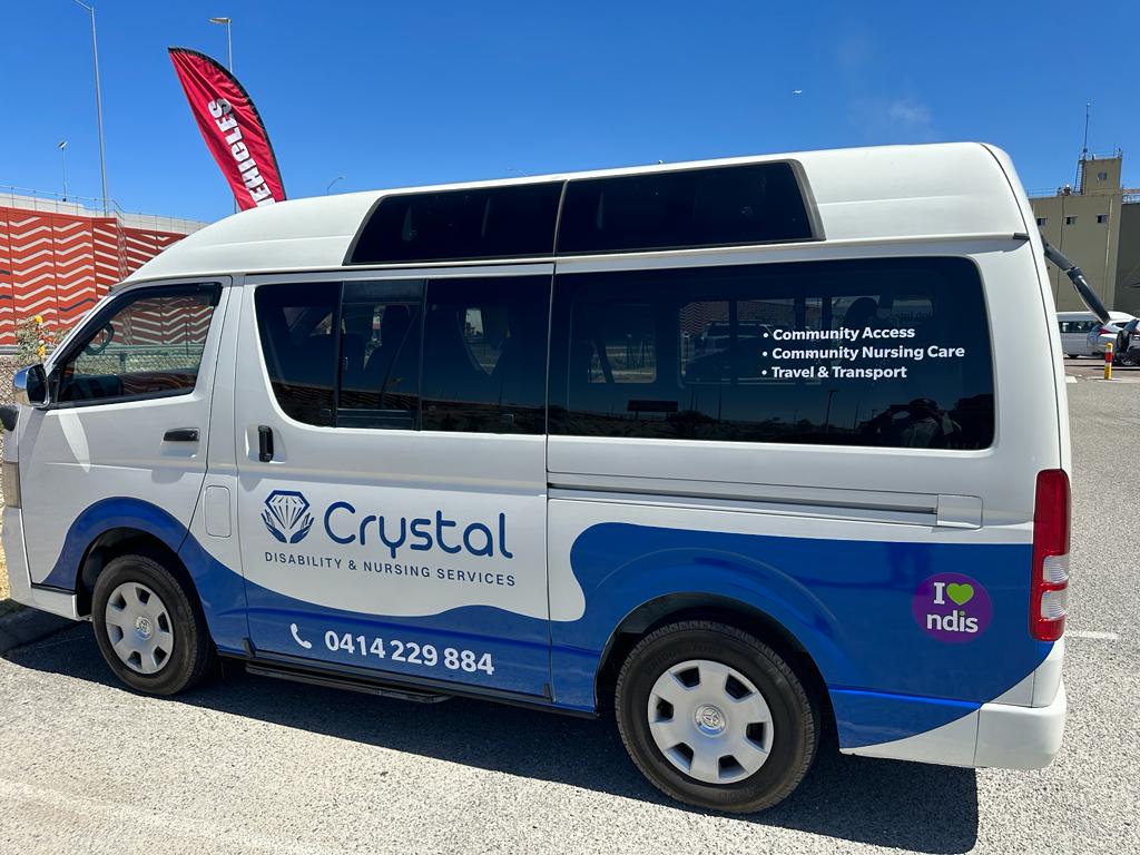 Crystal Disability Services Van 1